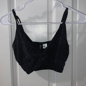 Twisted Sparkly Top!